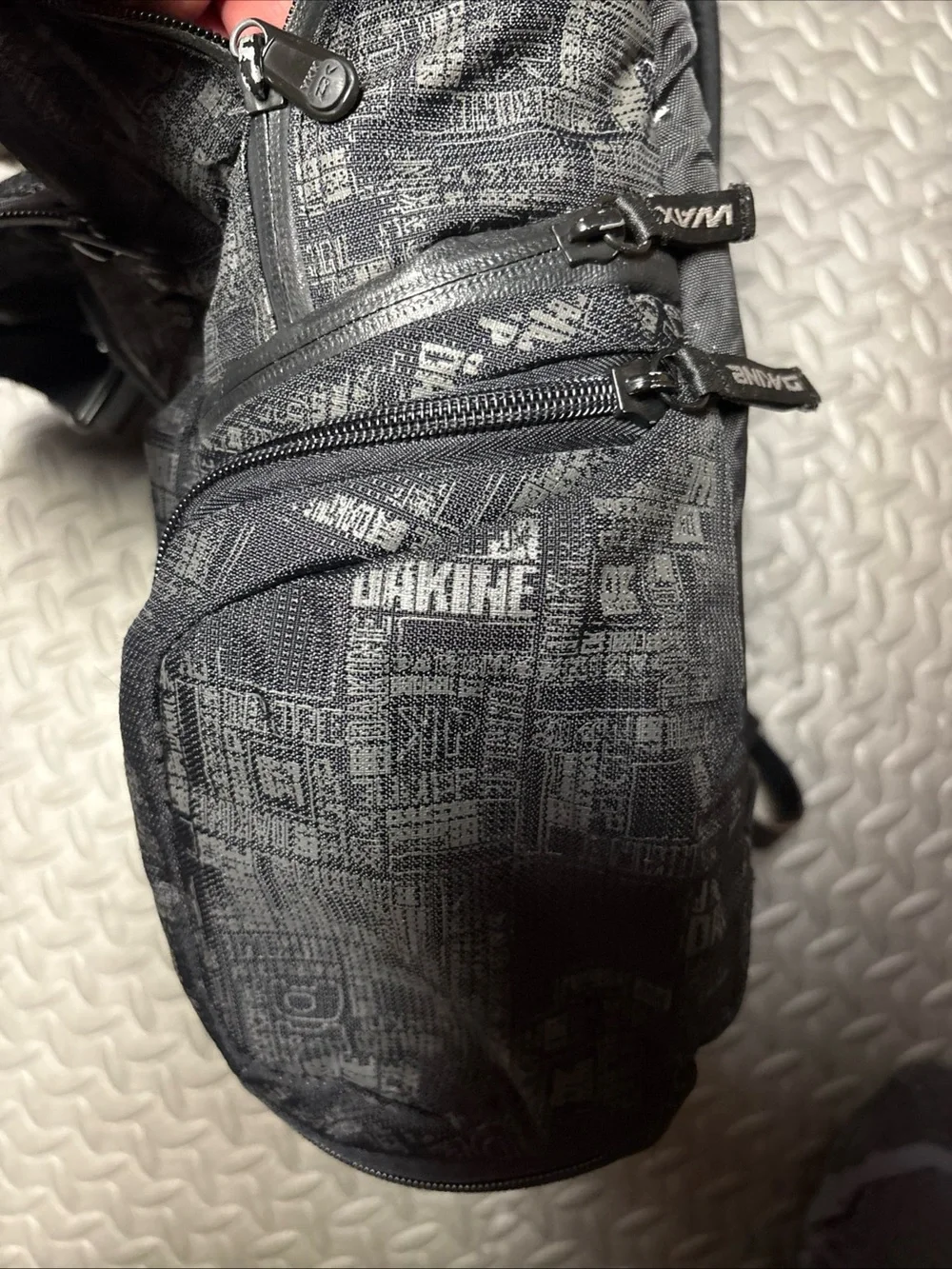Dakine Patrol 36L Surf Skate cooler wax Black Graphic Print Backpack